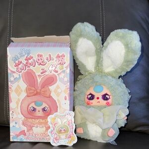 Lily Rabbit town v2 cute bunny special eyes plush pendant 💚PERFECT 4 Easter🧺